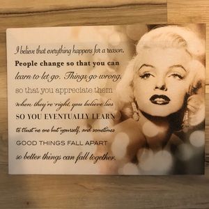 Marilyn Monroe picture & quote